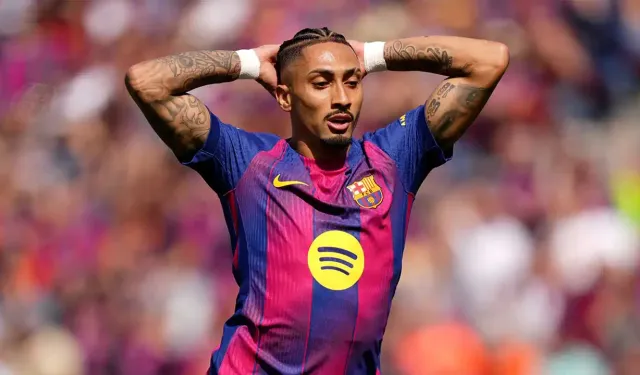 Barcelona’dan Galatasaray maçı öncesi Raphinha kararı