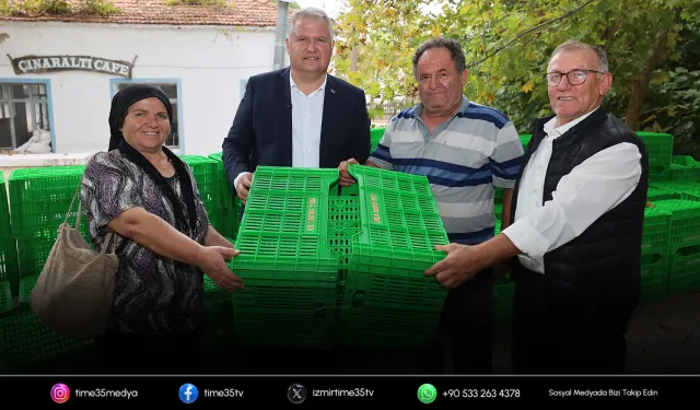 Urla’da tarımsal üretim için destekler sürüyor