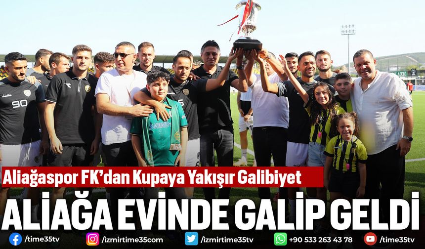 Aliağa Evinde Galip Geldi