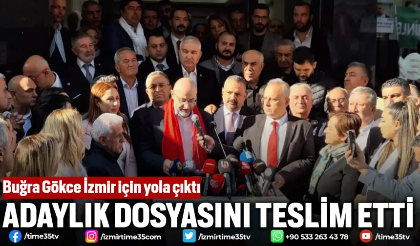 Buğra Gökce İzmir büyükşehir belediye başkan aday adaylığını ilan etti!