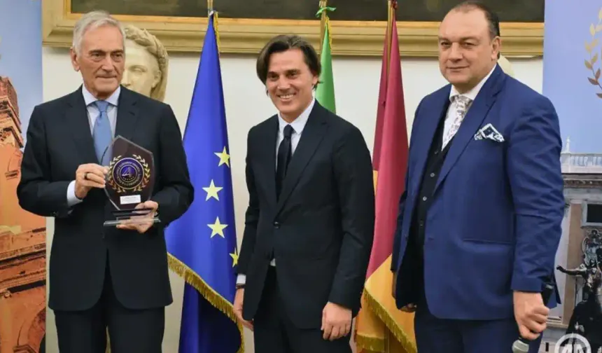 Büyükekşi ve Montella'ya İtalya'dan ödül