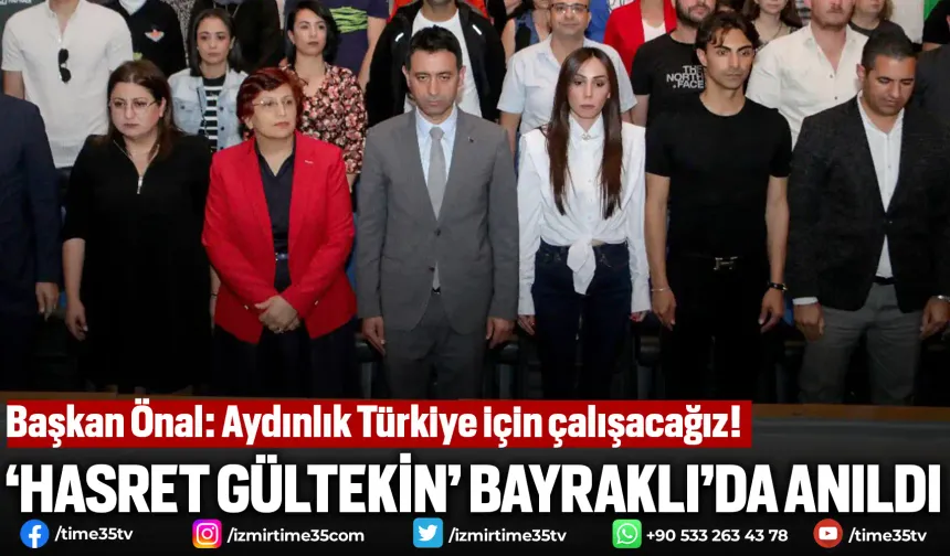 Başkan Önal: Aydınlık Türkiye için çalışacağız!