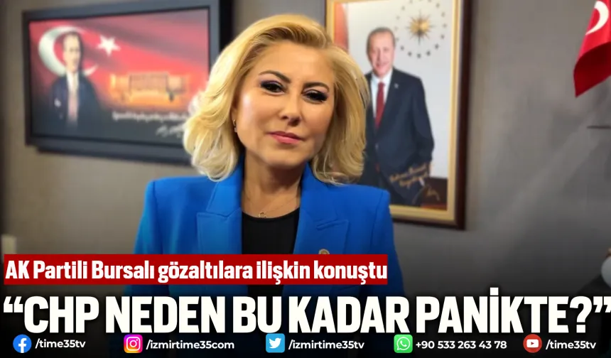 AK Partili Bursalı gözaltılara ilişkin konuştu