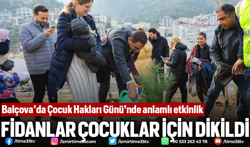 Balçova'da Çocuk Hakları Günü’nde anlamlı etkinlik