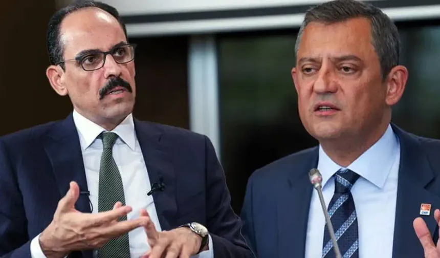 CHP lideri Özel, MİT Başkanı Kalın ile görüştü