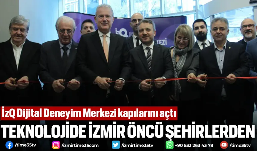 İzQ Dijital Deneyim Merkezi kapılarını açtı