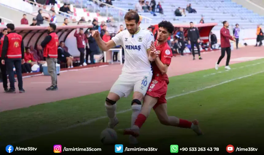 Menemen FK'da Seçim Can Koç, ikinci devre çıkışa geçti