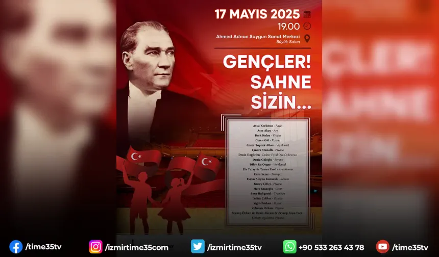 19 Mayıs coşkusu AASSM sahnesinde yaşanıyor