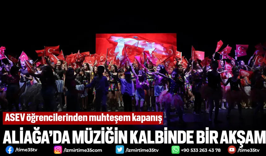 ASEV öğrencilerinden muhteşem kapanış