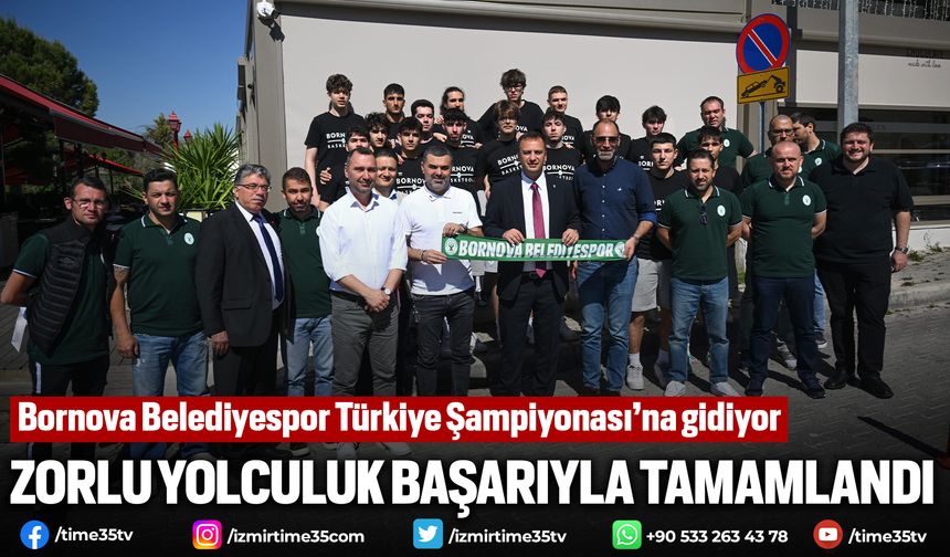 Bornova Belediyespor Türkiye Şampiyonası’na gidiyor