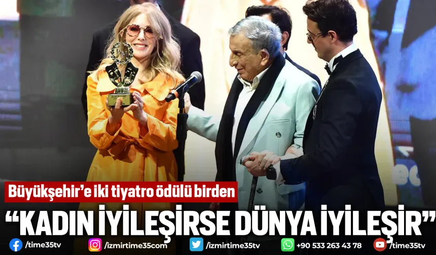 Büyükşehir’e iki tiyatro ödülü birden