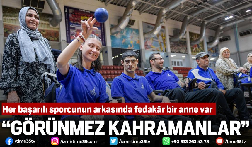 Her başarılı sporcunun arkasında fedakâr bir anne var