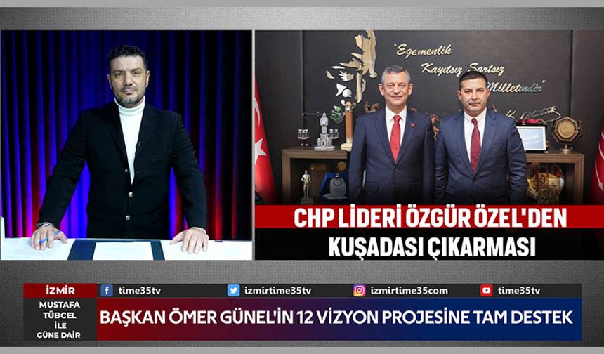 CHP Lideri Özgür Özel'den Kuşadası çıkarması