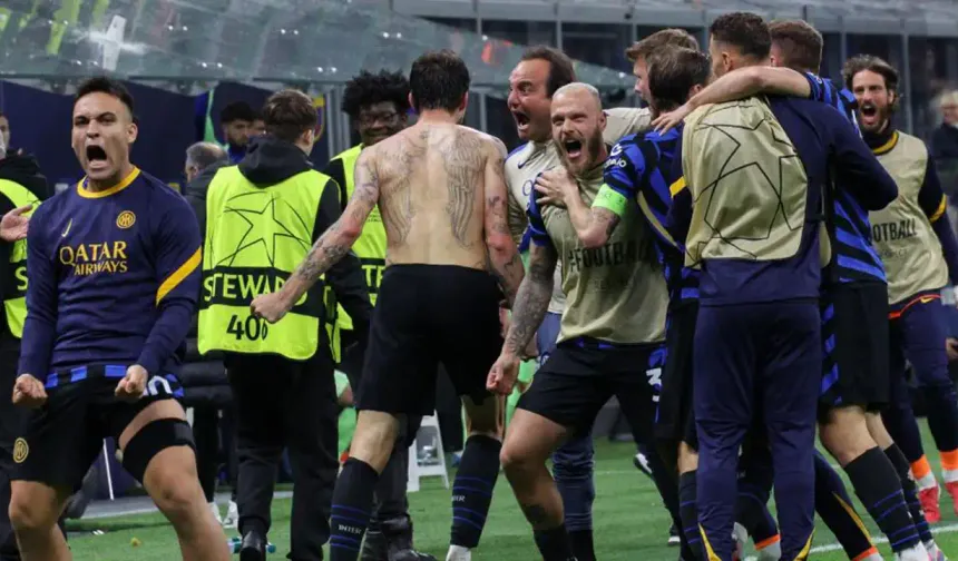 Şampiyonlar Ligi'nde ilk finalist Inter