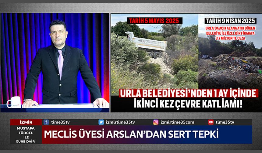 Urla Belediyesi’nden bir ayda ikinci kez çevre katliamı!