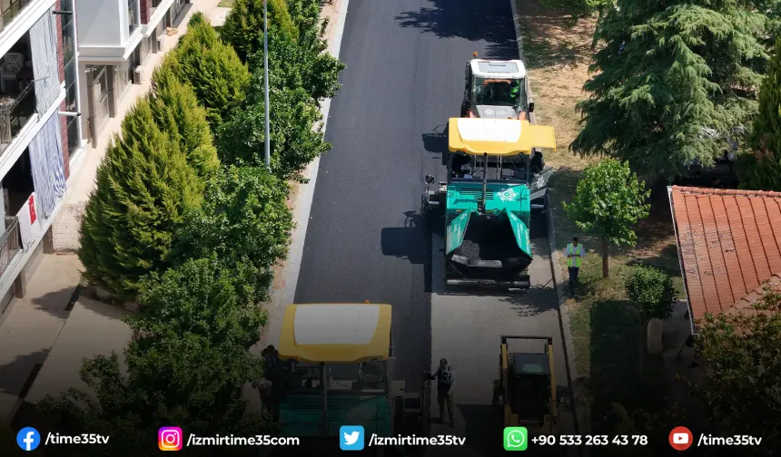 Aydın'da yol çalışmaları tam gaz!