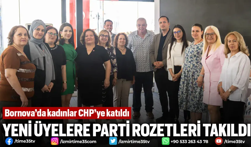 Bornova’da Kadınlar CHP’ye Katıldı