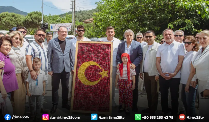 Kuşadası’nda kiraz şenliği coşkusu