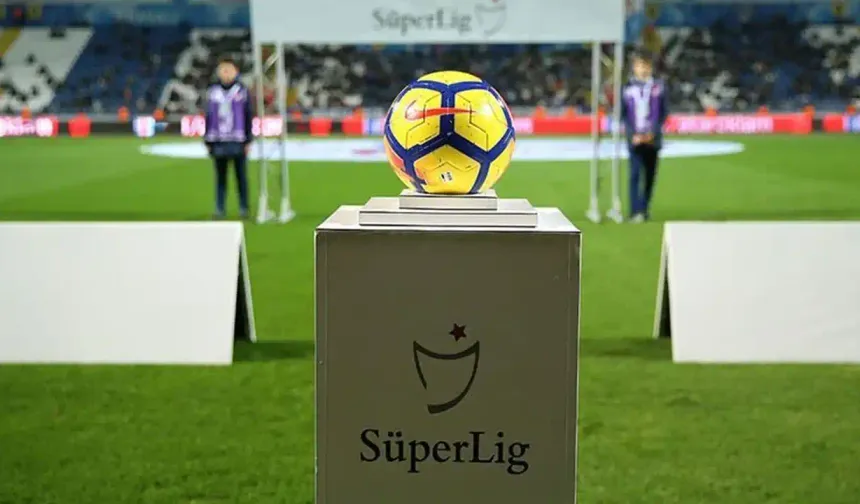 Süper Lig'de fikstür belli oluyor
