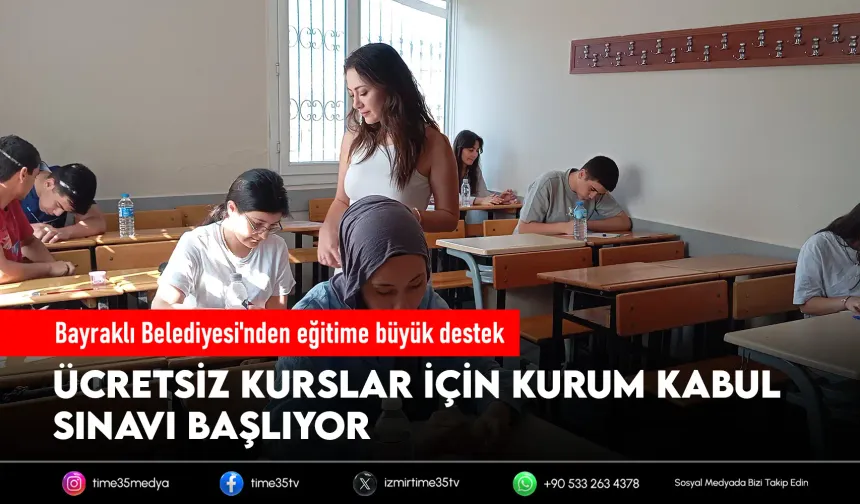 Bayraklı Belediyesi’nden gençlere geleceğe açılan kapı