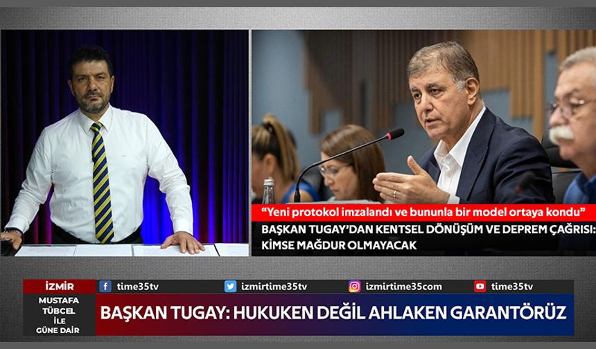 Başkan Tugay kooperatif modeli konusunda konuştu: Hukuken değil ahlaken garantörüz