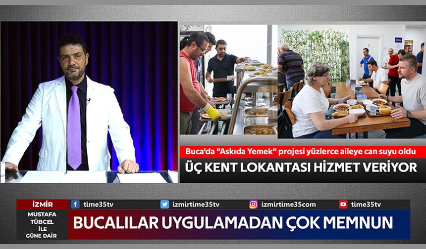 Buca'da yüzler gülüyor 'Askıda Yemek' ve  "Sporium Yüzme Kursu'