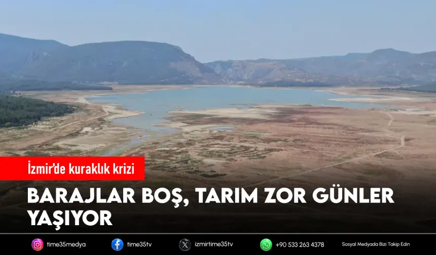 İzmir'deki kuraklık Türkiye'nin kışlık tarımını tehdit ediyor