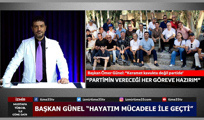 Başkan Ömer Günel: “Keramet kavukta değil partide’