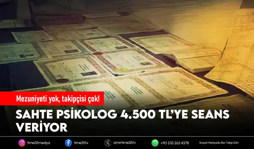 Sahte psikolog 4.500 TL’ye seans veriyor: Mezuniyeti yok, takipçisi çok!
