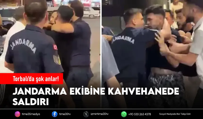 İzmir’de jandarma ekiplerine saldırı: 8 gözaltı, 2 firari