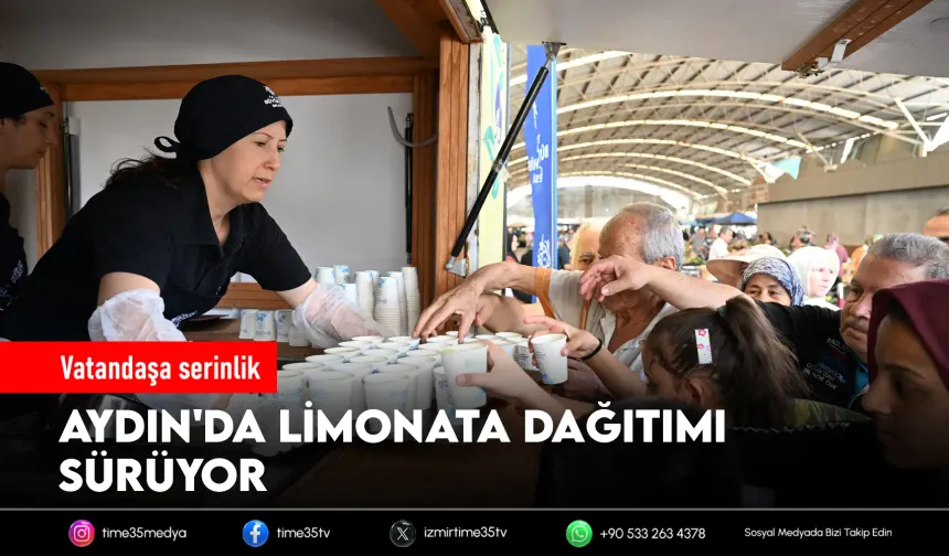 Başkan Çerçioğlu'ndan serinleten uygulama