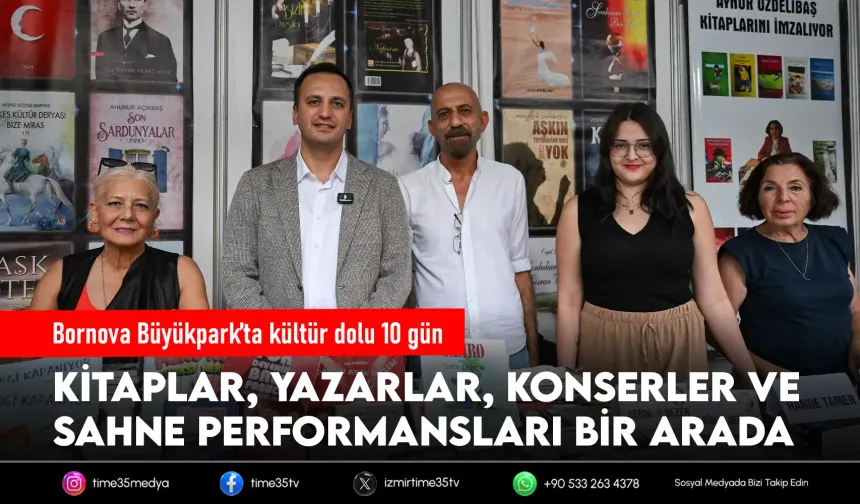 Bornova’da 10 günlük kitap şöleni başlıyor