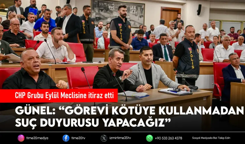 CHP’li Günel’den Çerçioğlu’na suç duyurusu resti