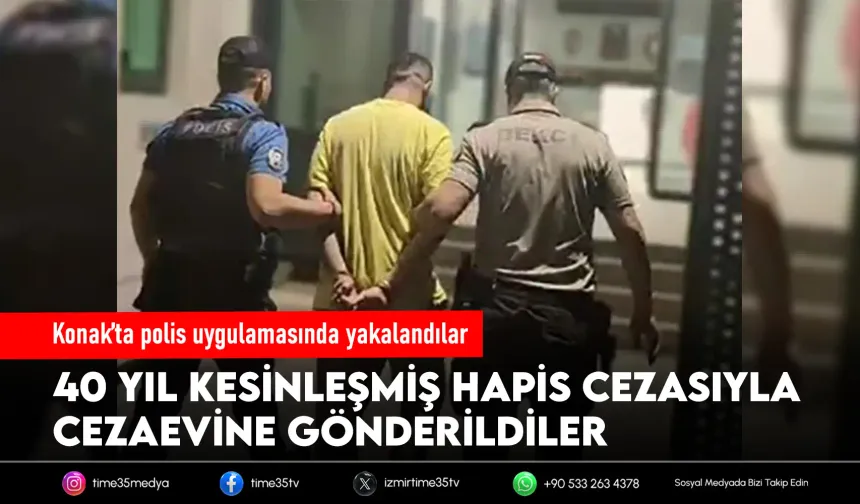 İzmir’de suç makinesi 2 kişi yakalandı