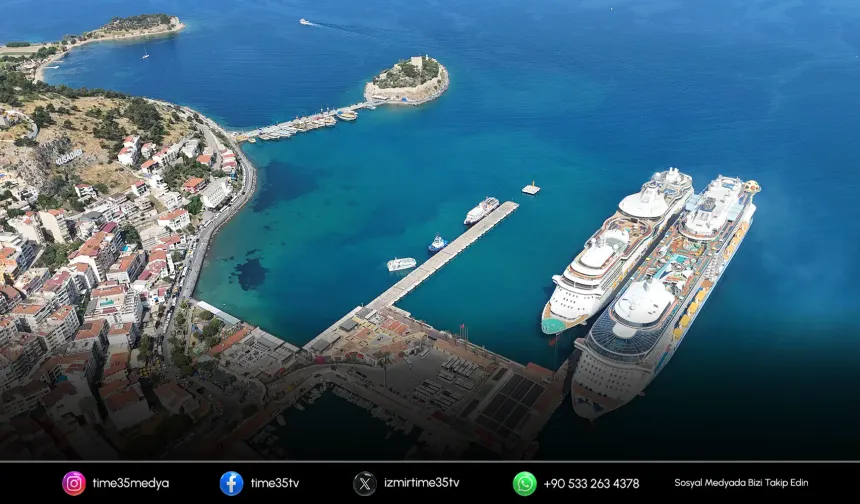 Kuşadası turizmde rekor kırdı: Hedef 1 milyon yolcu
