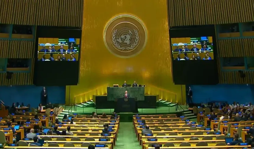 Netanyahu’ya BM’de Gazze protestosu