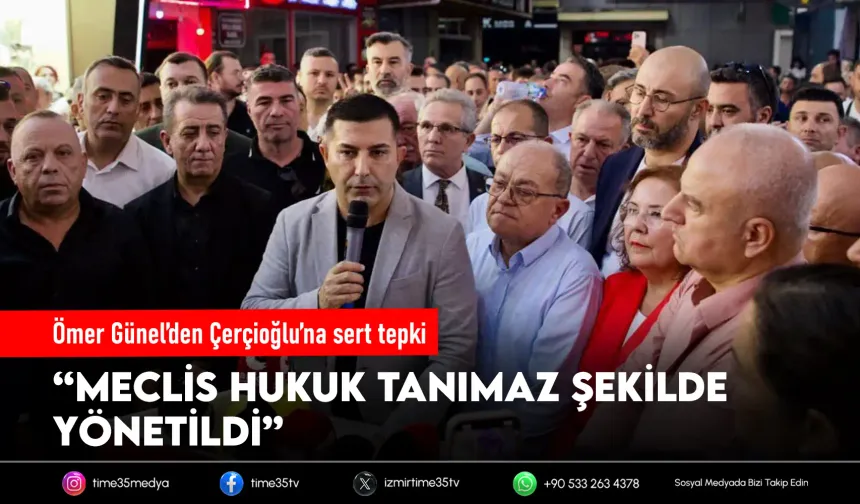 Başkan Günel: “Meclis hukuk tanımaz şekilde yönetildi”