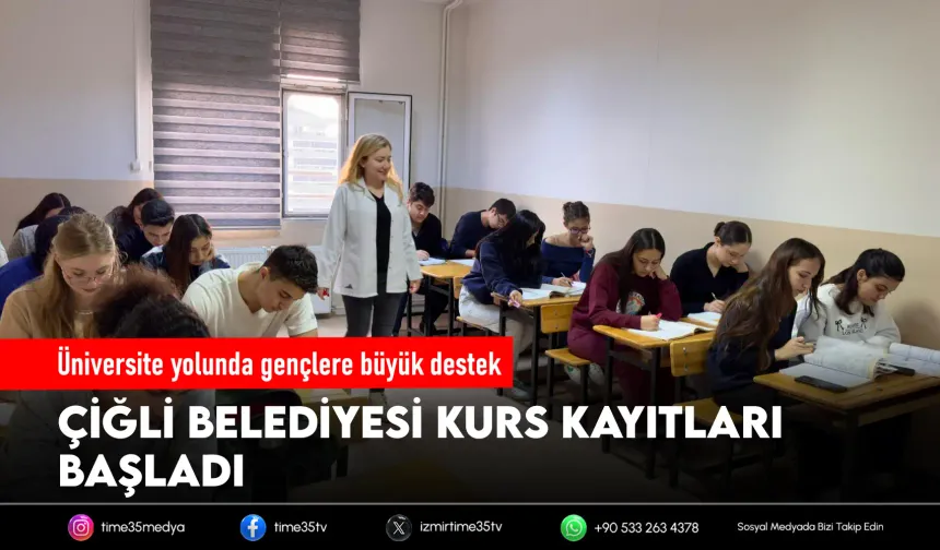 Üniversite hayali kurana Çiğli Belediyesi’nden destek