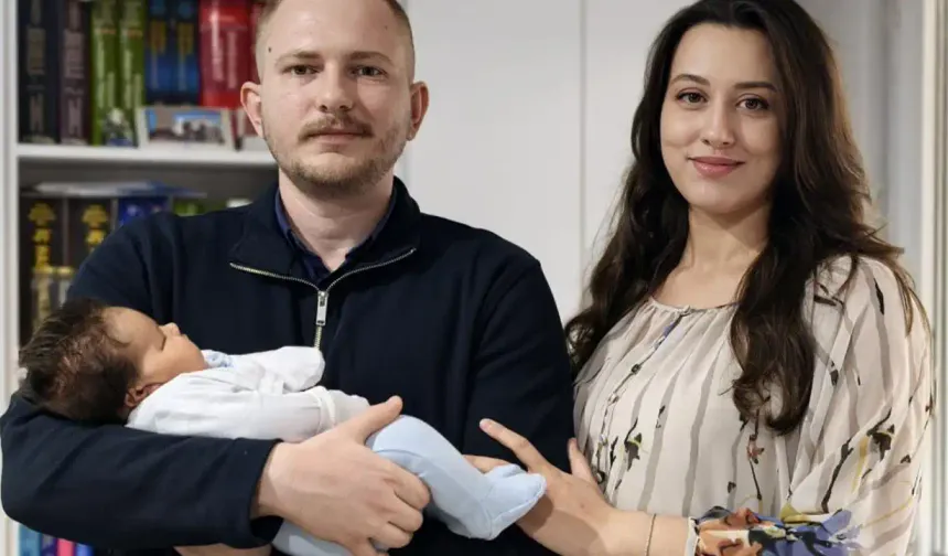 6 kilo 150 gram bebek dünyaya geldi