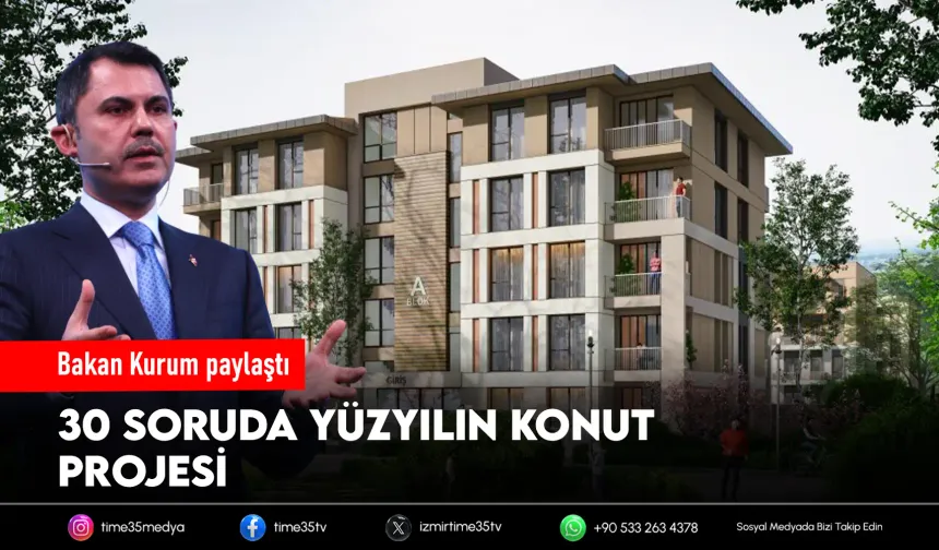 Bakan Kurum paylaştı! 30 soruda Yüzyılın Konut Projesi