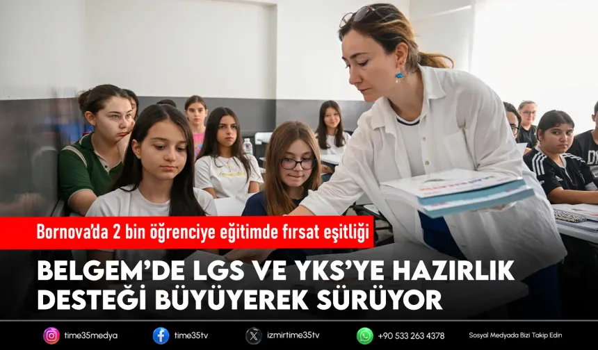 Bornova Belediyesi’nden ücretsiz eğitim seferberliği
