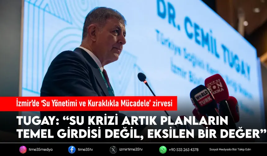 Su krizi masaya yatırıldı: İzmir’den Türkiye’ye çağrı