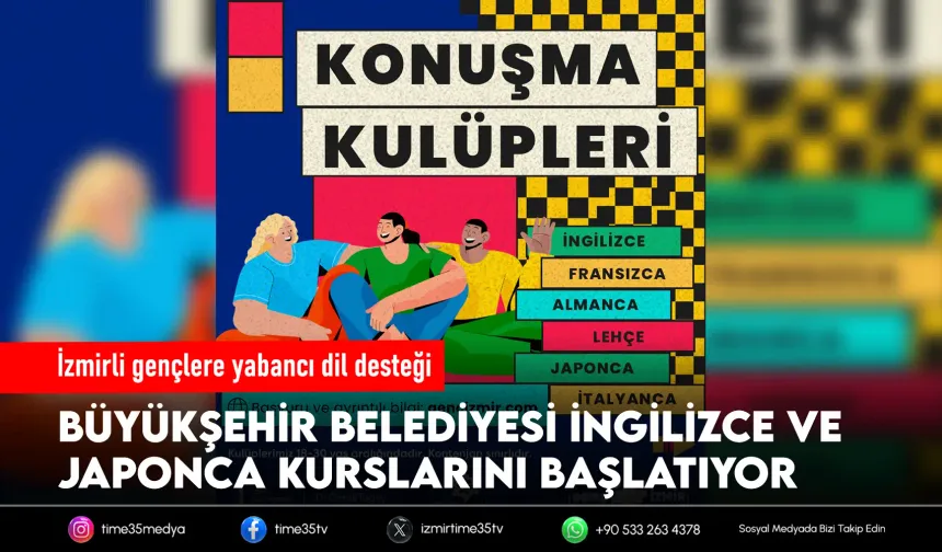 Büyükşehir’den gençler için yabancı dil kursları