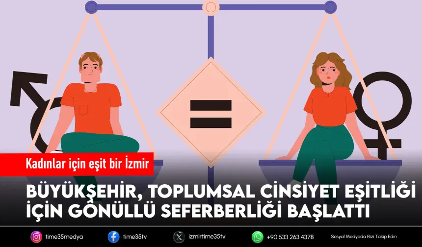 Kadınların güçlenmesi için “Eşit İzmir” başlıyor