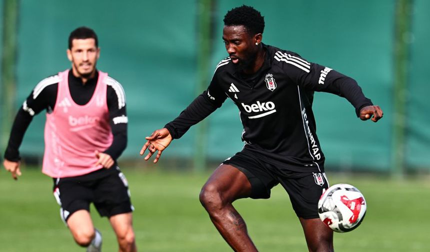 Beşiktaş, Fatih Karagümrük maçının hazırlıklarına devam etti