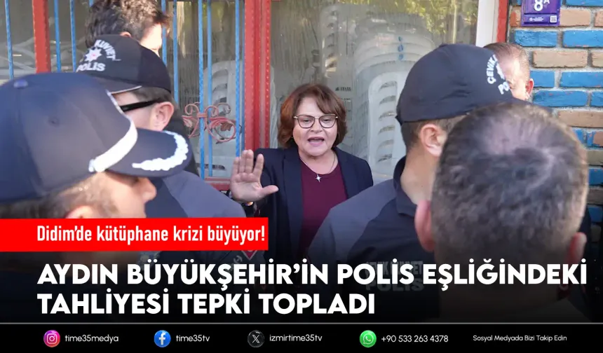 Aydın Büyükşehir’in kütüphane tahliyesi krize dönüştü