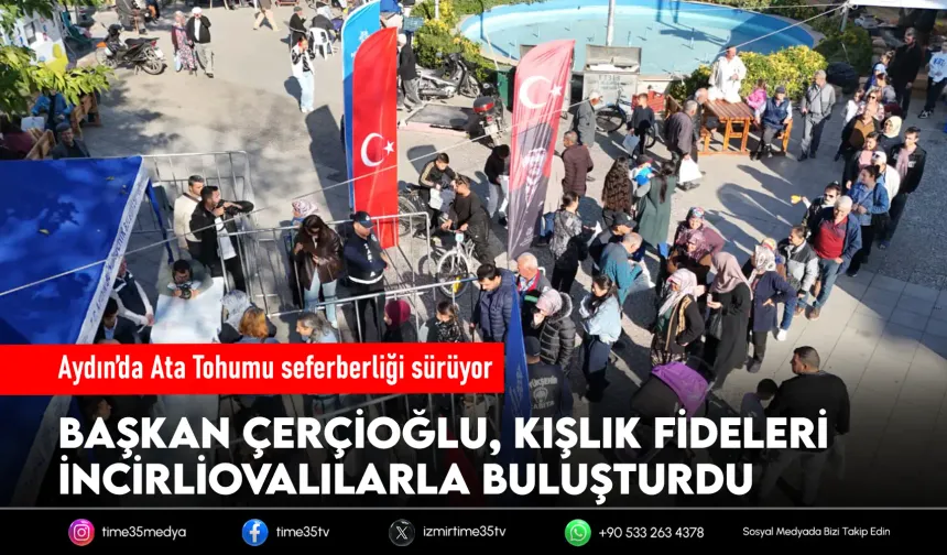 Aydın Büyükşehir’den Ata Tohumu desteği