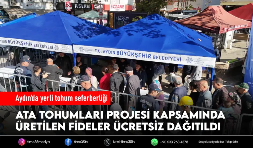 Ata Tohumları Germencik’te dağıtıldı