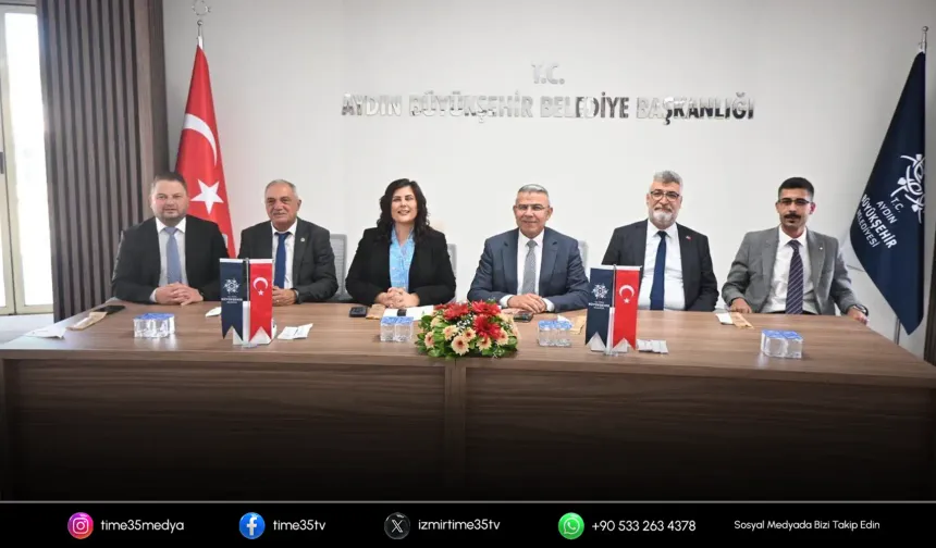 Başkan Çerçioğlu’na AK Parti Köşk ve Sultanhisar’dan ziyaret