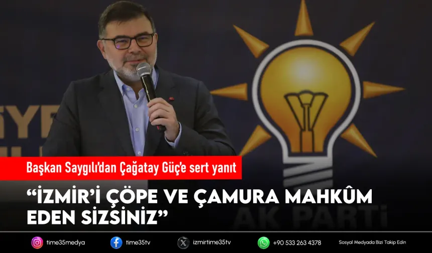 Başkan Saygılı’dan Çağatay Güç’e sert yanıt